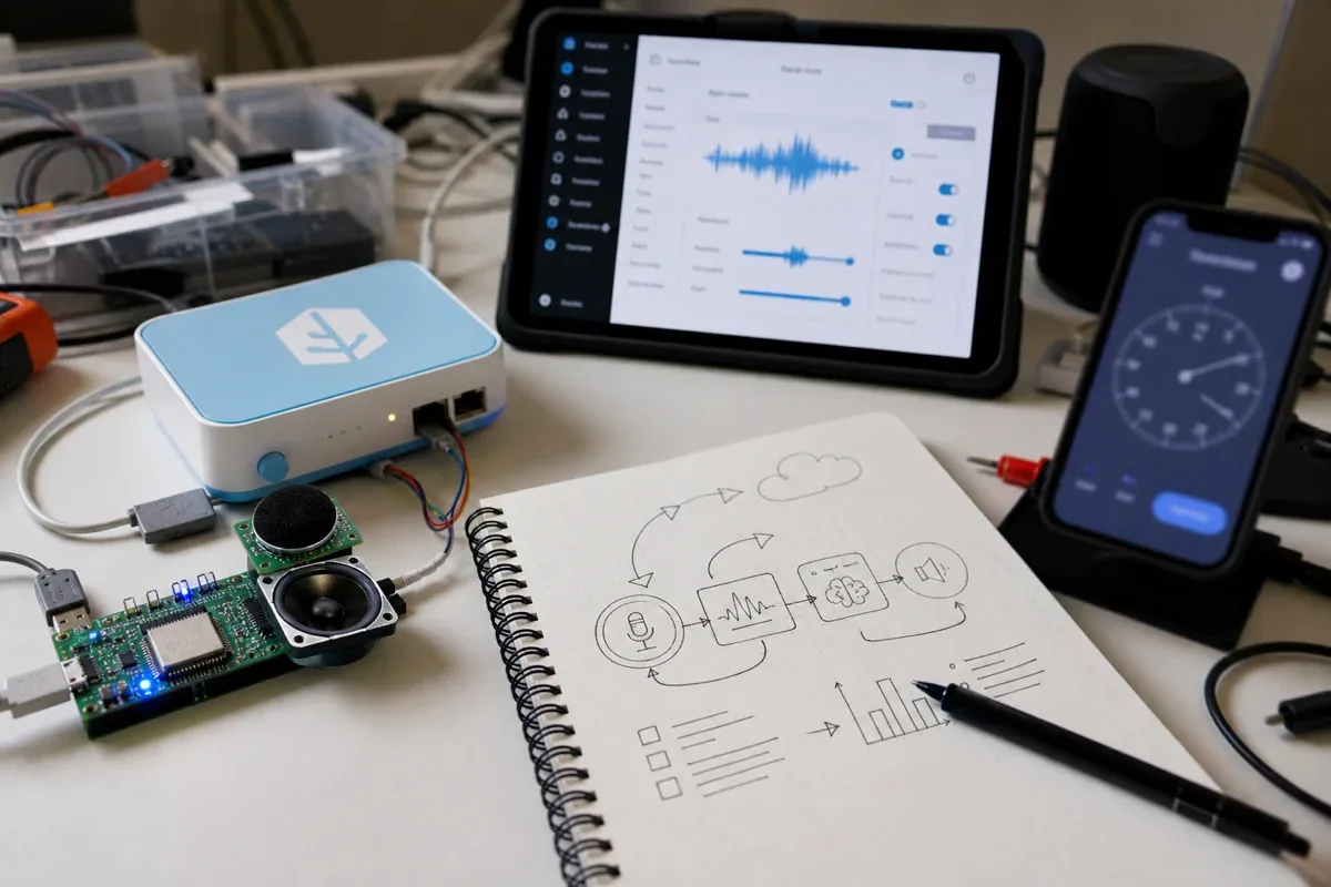 Home Assistant voice pipeline lab setup