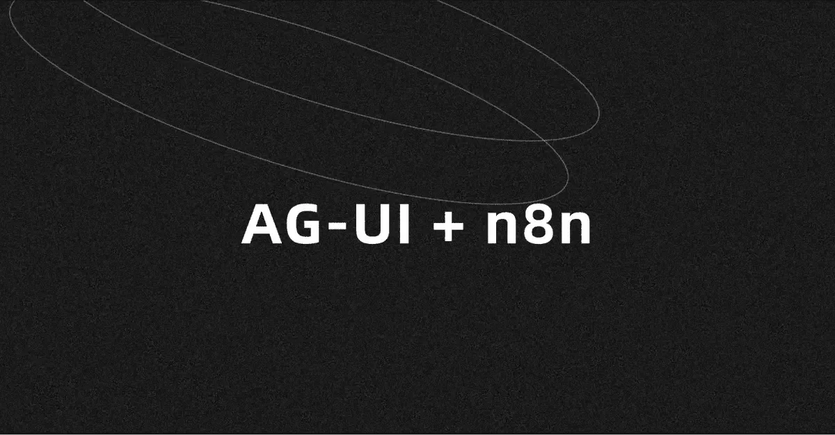 AG-UI + n8n workflows