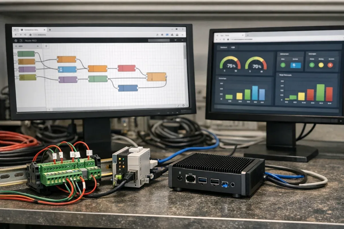 Open-source SCADA prototype workbench