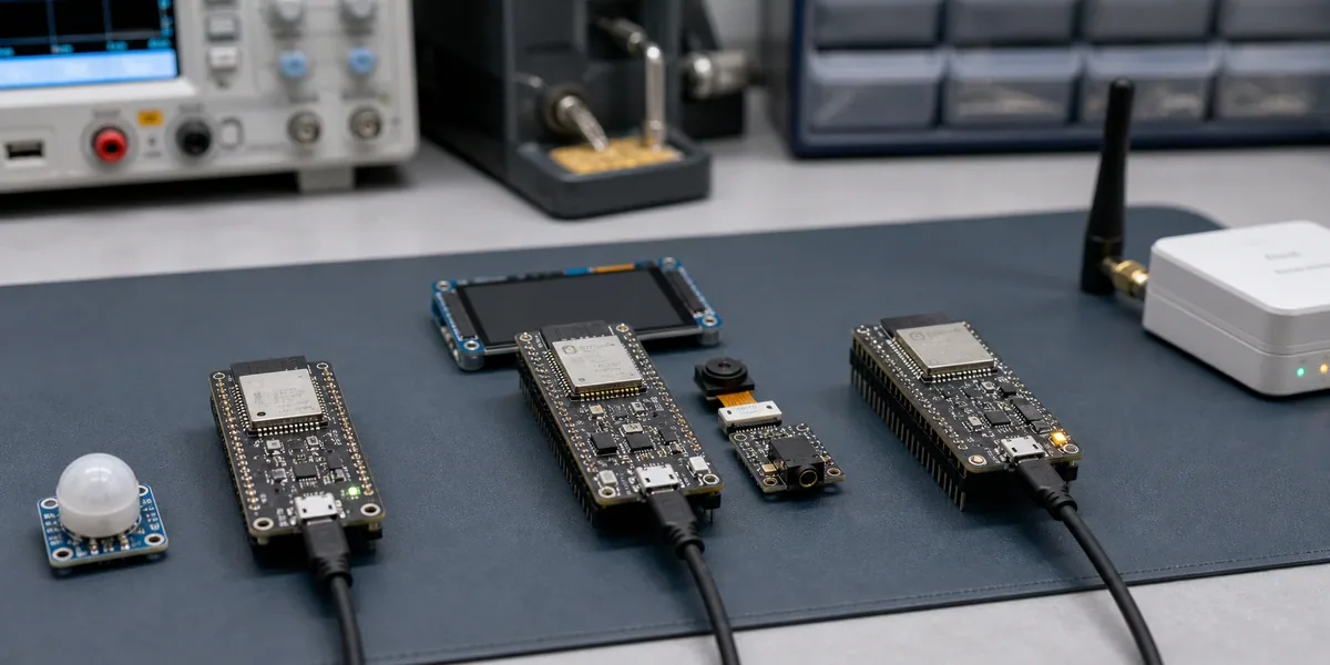 ESP32-C3 vs S3 vs C6: Firmware, TinyML, Matter, and Production Tradeoffs