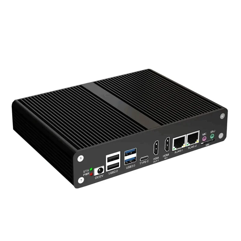 AIHub-Z5 interface view: the port list is the beginning of integration