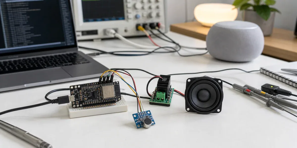 ESP32-S3 Voice Pipeline Design with I2S, PDM, and ESPHome Voice Assistant