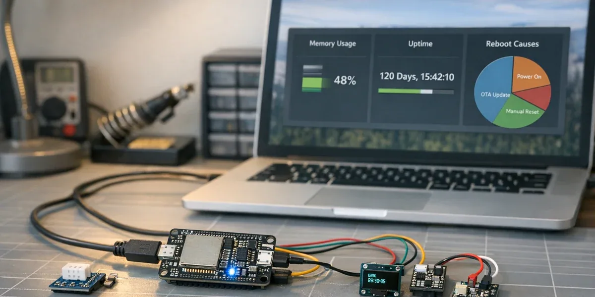 Debugging Long-Uptime ESPHome Devices on ESP32