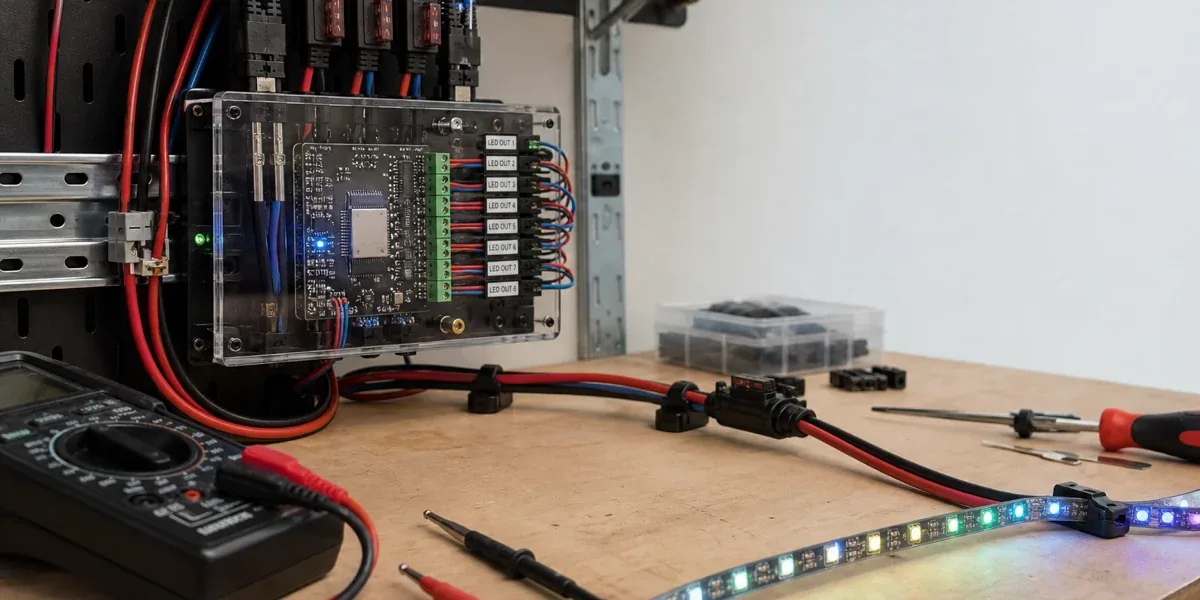 High-Density LED Control with ESP32 RMT and WLED