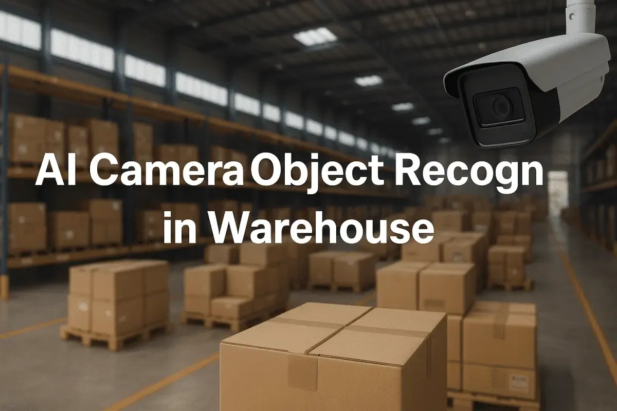 Object Recognition Camera for AI Inventory Management: How ZedWMS’s AI Warehouse Management System Automates Operations