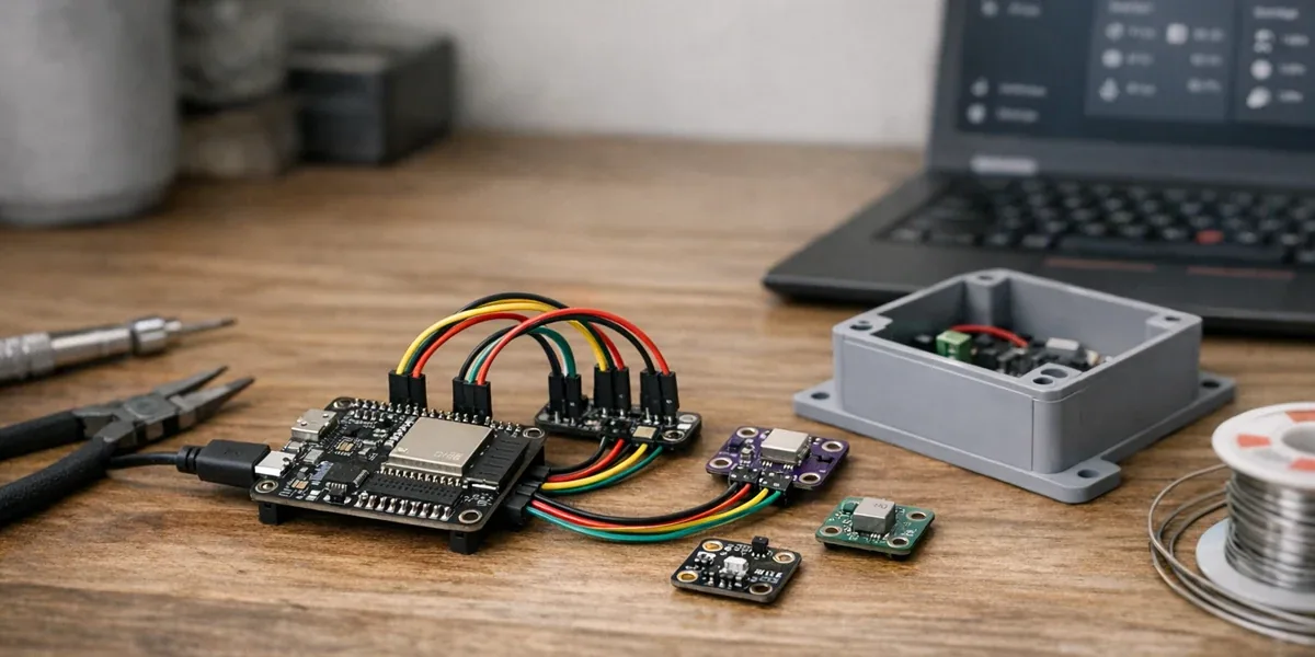 Building a Multi-I2C Sensor Gateway with ESP32 and ESPHome
