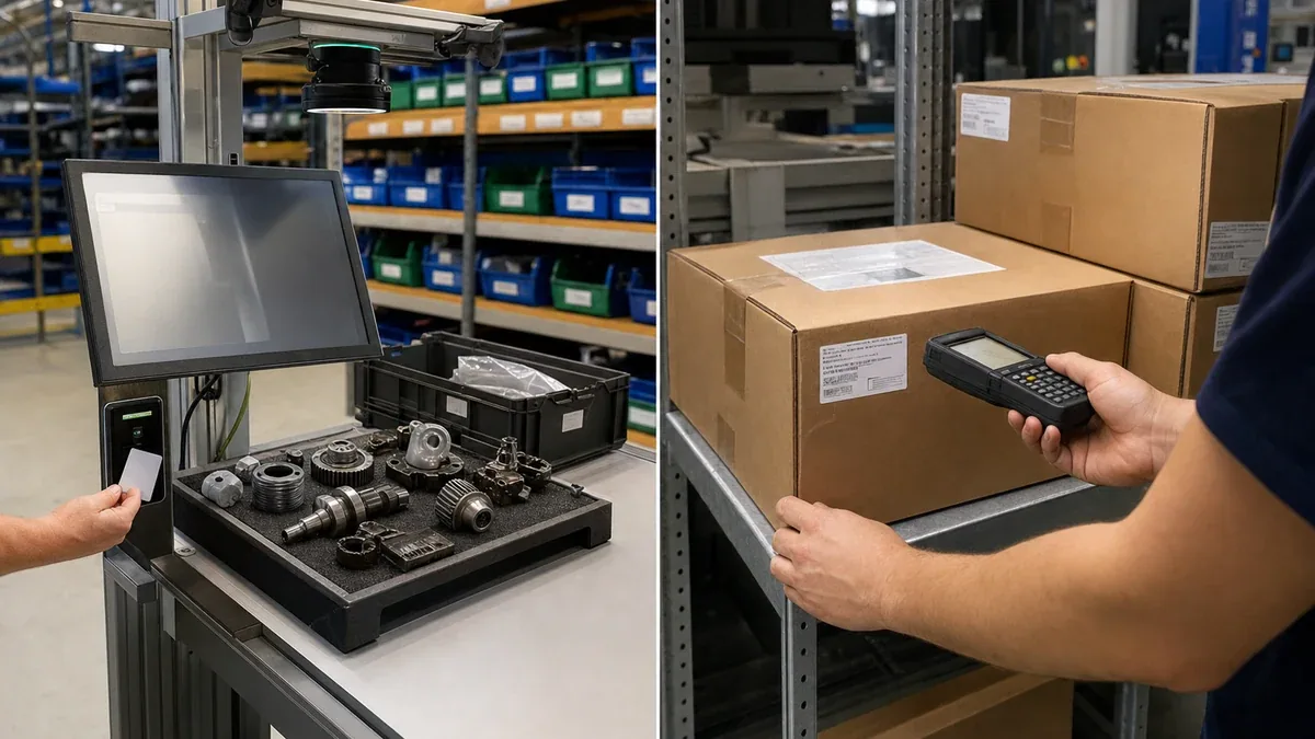 Fixed AI recognition workstation and handheld scanning workflow comparison