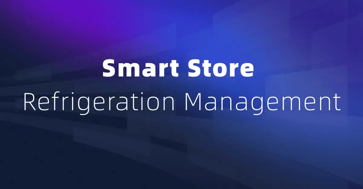 Smart store refrigeration management with wireless sensors and smart thermostats
