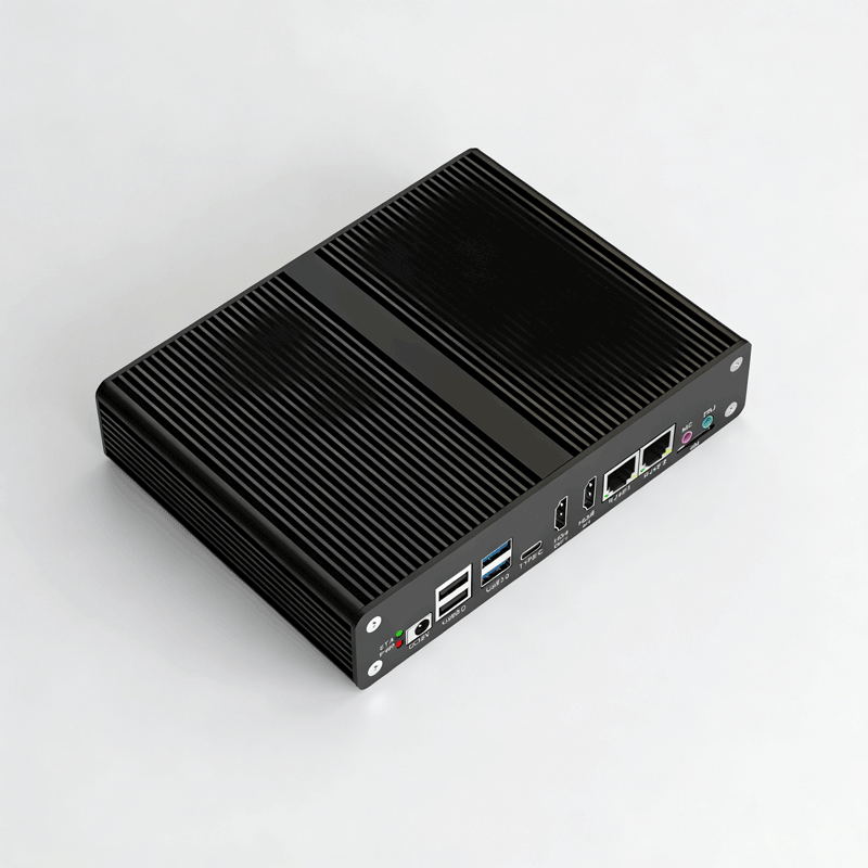 AIHub-Z5 ports and enclosure