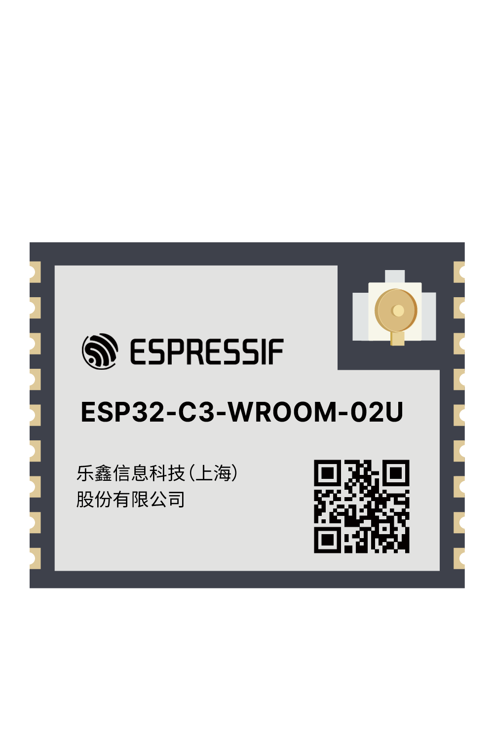 ESP32-C3-WROOM-02U Espressif module product image