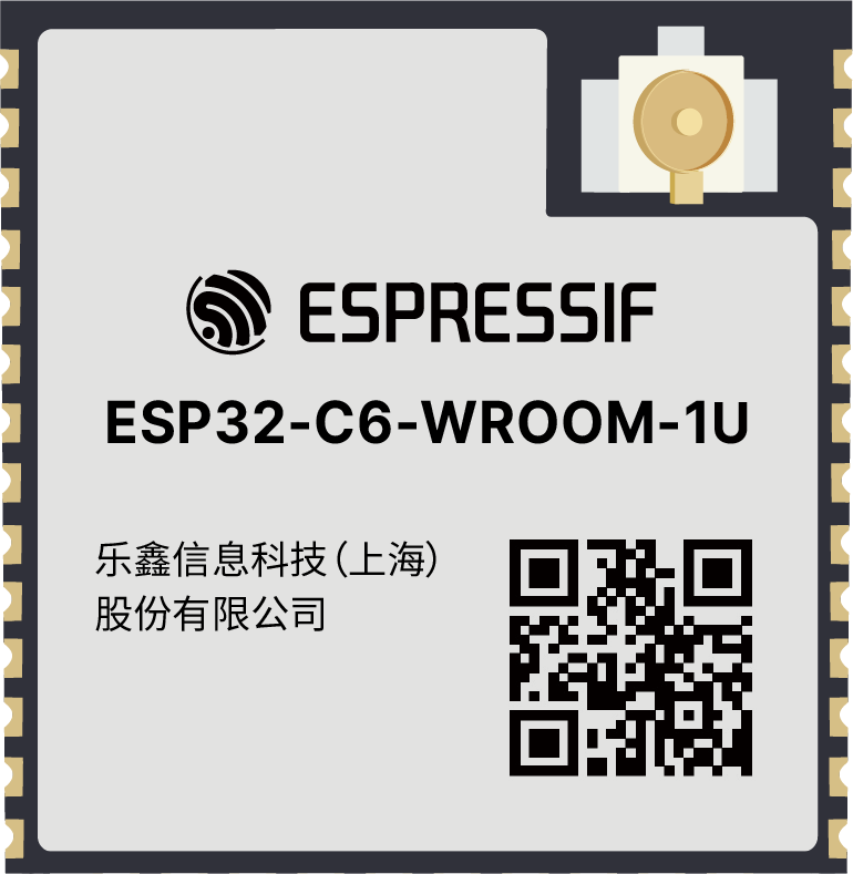 ESP32-C6-WROOM-1U Espressif module product image