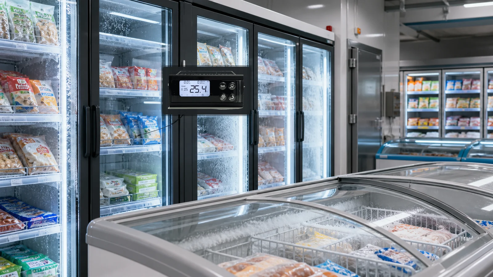 ZigBee commercial refrigeration controller scene