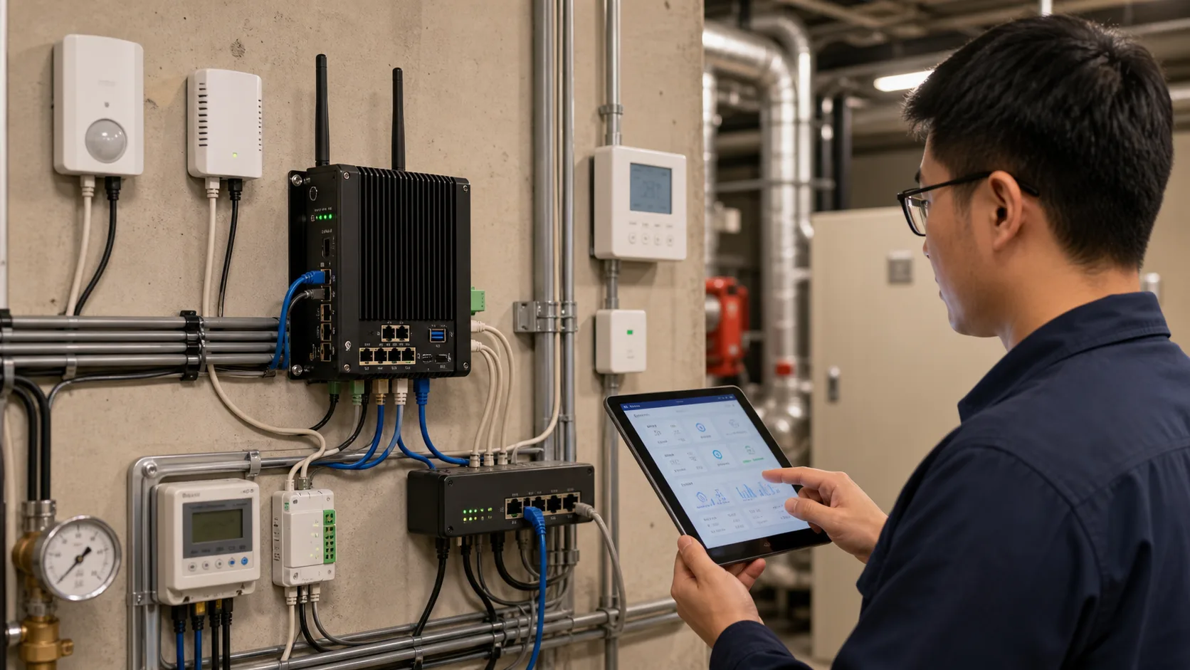 AIHub-Z3 building automation deployment scene