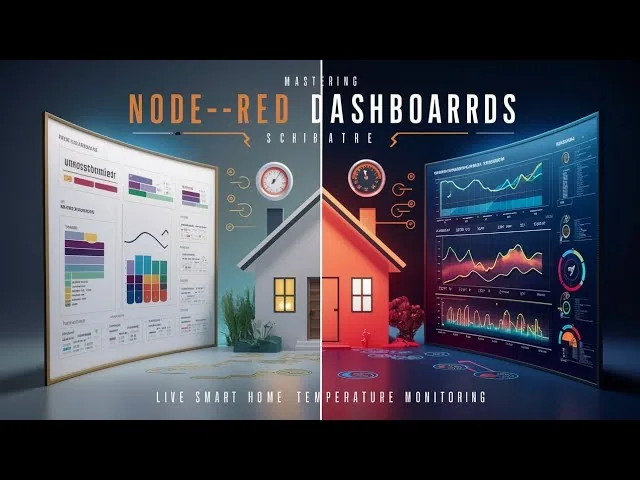Node-RED visual automation console connected to Home Assistant