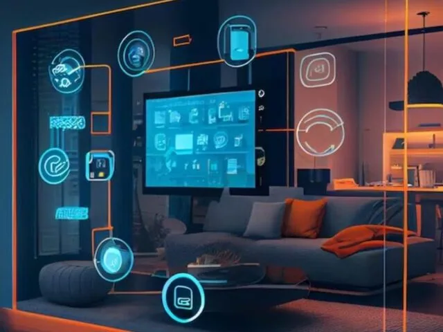 Smart home devices connected through a local control system