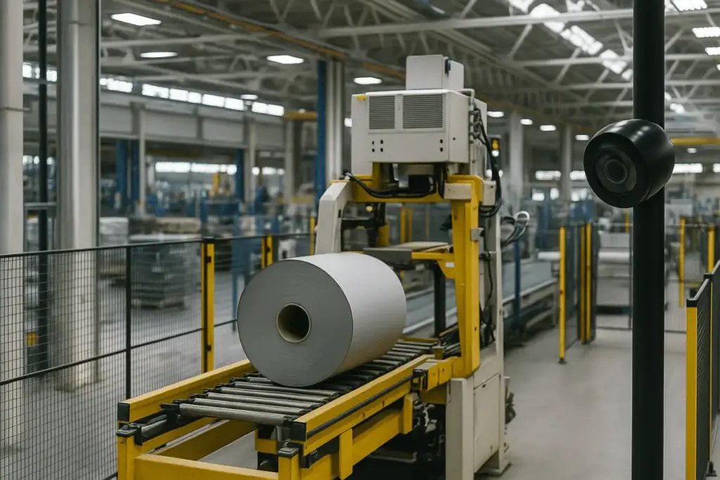 RTSP vs WebRTC: Choosing the Best Protocol for AI Video Recognition in IoT Systems 5 "Diagram showing factory AI video system using RTSP stream for edge AI inference and WebRTC for real-time visualization and control, powered by ZedAIoT platform."