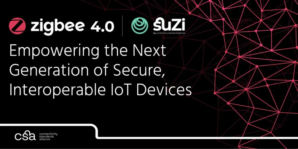 Zigbee 4.0 architecture overview with Suzi Sub-GHz Zigbee for industrial mesh networks