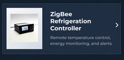 ZigBee Refrigeration Controller for remote temperature control and energy monitoring