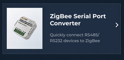 ZigBee Serial Port Converter for connecting legacy RS485 and RS232 devices