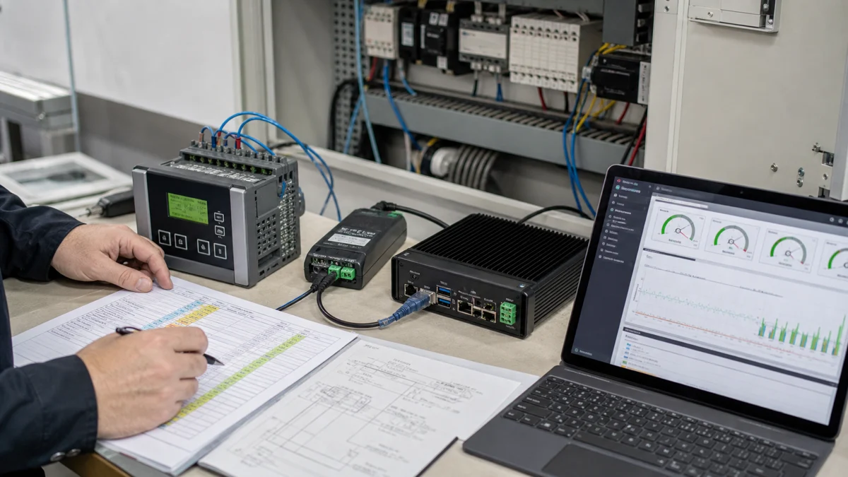 How to Choose AIoT Products for Legacy Device Upgrades 9 Legacy device upgrade deployment bench