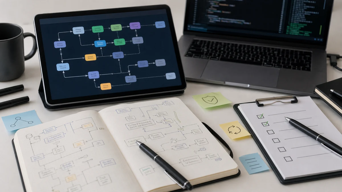 Stateful agent workflow design desk