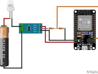ESP32-S3 TinyML architecture showing TFLM inference and memory layout
