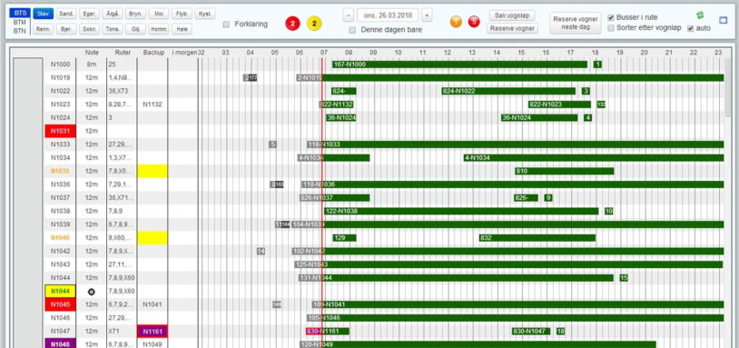 online bus tracking schedule