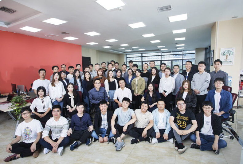 ZedIoT development team reviewing an AIoT project